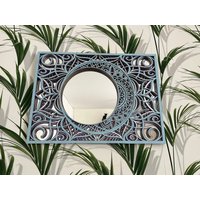 Mond Spiegel Wand Dekor Boho Unregelmäßiger Geschenk Kunst Hängespiegel Art Deco von BHDecorEU