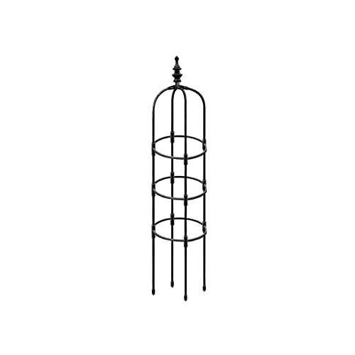 BHFYOB Turm Obelisk Garten Rankhilfe U-Form Pflanzenständer Blumenklettergerüst Rostbeständig Edelstahl Blumenstütze BHFYOB Turm Obelisk Garten Rankhilfe U-Form Pflanzenständer Blumenklettergerüst Rostbeständig Edelstahl Blumenstütze von BHFYOB