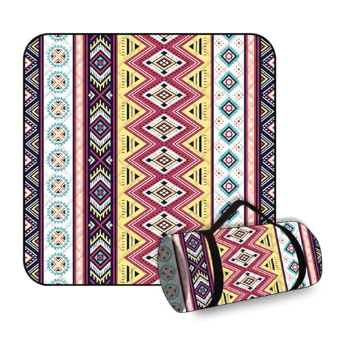 BHGLUZGBY Picknickdecken Faltbar Tragbar Wasserdicht Campingmatte Waschbar Für Reisen Freien Strand Park Gras-Yellow BHGLUZGBY Picknickdecken Faltbar Tragbar Wasserdicht Campingmatte Waschbar Für Reisen Freien Strand Park Gras-Yellow von BHGLUZGBY