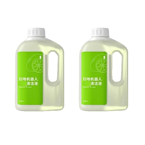 1L Staubsauger-Bodenreinigungsflüssigkeit, Kompatibel For Ecovacs, X1 Omni/X5 Omni T10 Omni/T20 Omni/T30 Pro, Staubsaugerzubehör(2pcs) von BHIXNGRNQ