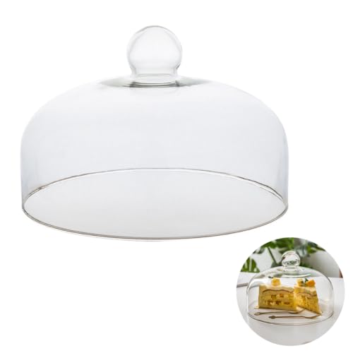 BHKERUZ Hermetische Kuchenhaube Kuchen Glashaube Käseglocke Transparent Tellerhaube Speiseglocke Fliegenhaube Für Speise Käse Kuchen Lebensmittel Restaurant Küche Kuchen,18cm BHKERUZ Hermetische Kuchenhaube Kuchen Glashaube Käseglocke Transparent Tellerhaube Speiseglocke Fliegenhaube Für Speise Käse Kuchen Lebensmittel Restaurant Küche Kuchen,18cm von BHKERUZ