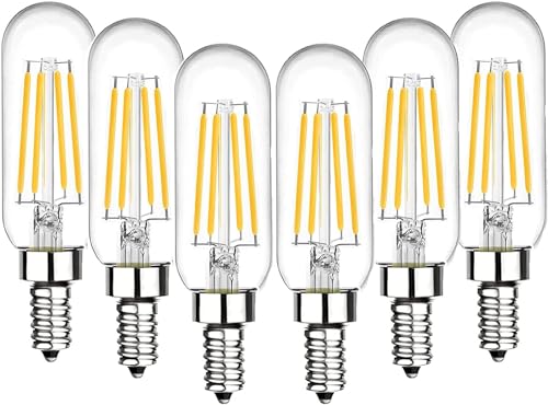 BHMAOYN Glühbirne E14 LED T25 12V 4W,400LM,2V-24V E14 Warmweiß 2700K Ersetzt 40W Glühlampe,Klein 12V LED Lampe Für Camping Garten,6er-Set von BHMAOYN