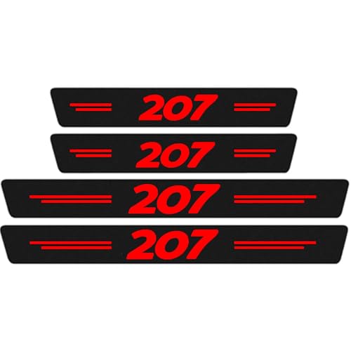 BHNGVTY Kratzfeste Einstiegsleisten für Die äußere TüRschwelle Ist für Peu-geot 108 206 2008 RCZ Rifter,Kratzfeste Einstiegsleisten Abdeckung,207 Red BHNGVTY Kratzfeste Einstiegsleisten für Die äußere TüRschwelle Ist für Peu-geot 108 206 2008 RCZ Rifter,Kratzfeste Einstiegsleisten Abdeckung,207 Red von BHNGVTY