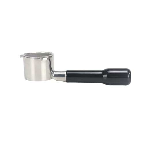 51MM Kaffee Bodenloser Siebträger-Filterhalter, Kompatibel for Delonghi, Kompatibel for La Specialista, EC9335/9155/9665 Ersatzkorb Barista(EC9335 ABS Handle) von BHVGPVNZF