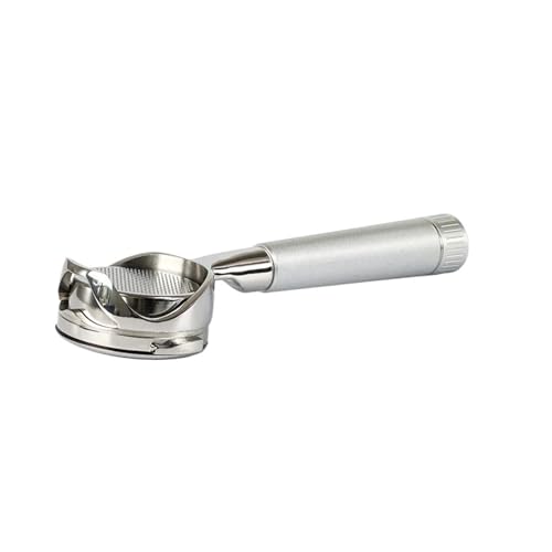 58 Mm 2-Ösen-Kaffeefilter Aus Edelstahl Mit Griff, Kompatibel Mit Gaggia, Klassischem Kaffeemaschinen-Siebträgerwerkzeug Ohne Boden(58mm-Gaggia-silver) von BHVGPVNZF