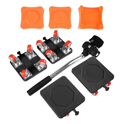 BHVGPVNZF Heavy Duty Möbel Heber Transport Mover Folien Rad Easy Tool Set Roller Bar Hand Werkzeuge von BHVGPVNZF
