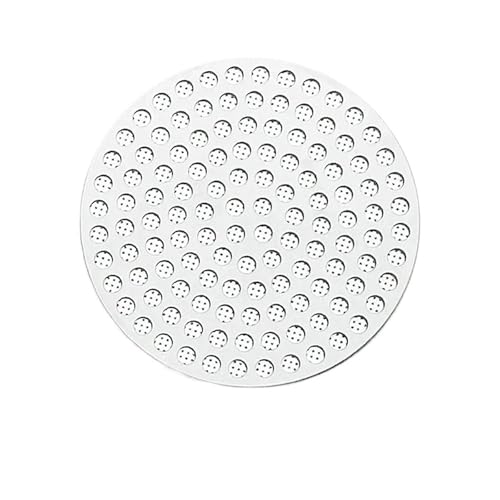 BHVGPVNZF Kaffee Sekundärwasserabscheider Edelstahl Kaffeemaschinengriff Wasserabscheider Sintergitterfilter Filtersieb(58mm) von BHVGPVNZF
