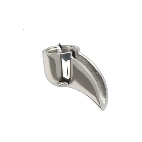BHVGPVNZF Kompatibel Mit BEARR, Griff For Halbautomatische Kaffeemaschine, Umlenkdüse Aus Edelstahl, Leckablenkung, Einzel- Und Doppel-58-mm-Zubehör(Single 58mm) von BHVGPVNZF