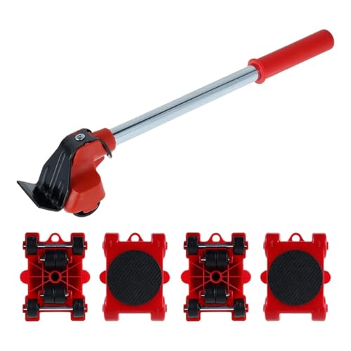 BHVGPVNZF Möbel Moving Transport Roller Set Heavy Duty Lifting Tool Stuffs Lifter Sliders Gerät BHVGPVNZF Möbel Moving Transport Roller Set Heavy Duty Lifting Tool Stuffs Lifter Sliders Gerät von BHVGPVNZF
