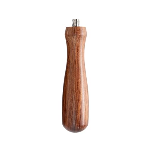 BHVGPVNZF Praktische Siebträger Griff Schraube Zubehör Armaturen Hause M10 Gewinde Massivholz Nussbaum(B) von BHVGPVNZF