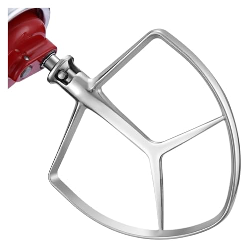Flachrühreraufsatz Aus Edelstahl, Kompatibel Mit KitchenAid 7 Quart Bowl Lift Standmixer, Ersatzteile, Brothaken, Ersatz For KA7QCFB von BHVGPVNZF