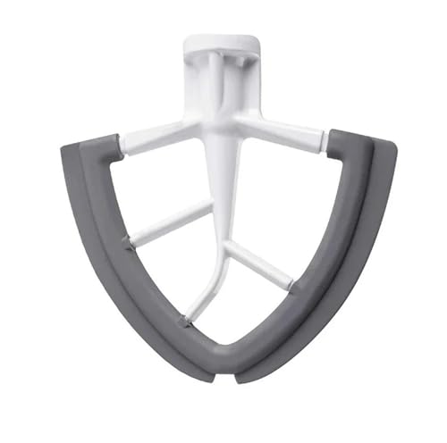 Kompatibel Mit KitchenAid Flex Edge Beater 4,5–5 QT, Silikon-Mixpaddel, Automatischer Abstreiferaufsatz, Kompatibel Mit KSM150 KSM180 Standmixer von BHVGPVNZF