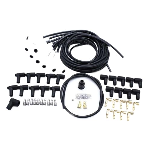 BHWONRZY Universelle 9002C SinoCMP 1Set Accel Extreme 9000 Zündkerzendraht -Set 135 Grad weißer Autoersatzteile BHWONRZY Universelle 9002C SinoCMP 1Set Accel Extreme 9000 Zündkerzendraht -Set 135 Grad weißer Autoersatzteile von BHWONRZY