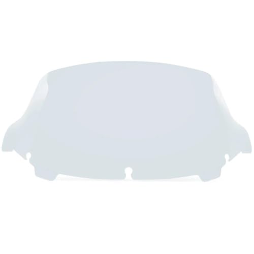 BHYYDS Für Harley Touring Electra Glide Street Glide (Modelljahre 2014–2023) Motorrad-Windschutzscheibe/Windabweiser Motorrad Windschutzscheibe Windschild(10.5 Inch-Clear) von BHYYDS