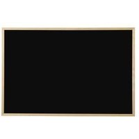 Bi-office - Kreidetafel Tafel nicht magnethaftend inkl. Kreide Kiefernholz schwarz von BI-OFFICE