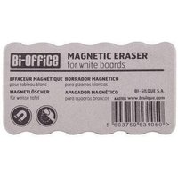 Tafelwischer Magnetic Eraser Flipchart Whiteboard Magnettafel 5,5 x 2,3 x 10,5 cm (B x H x L) schwarz/grau von BI-OFFICE
