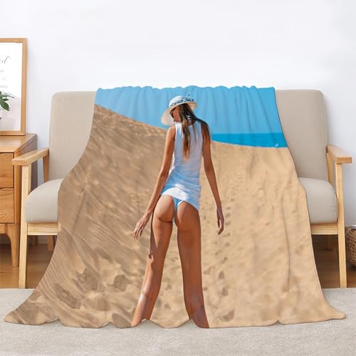 Kuscheldecke Flauschig Frau Flanell Decke Microfaser 130x150cm Sexy Wohndecke Weich und Warme als Sofadecke Couchdecke Tagesdecke Kuscheldecke Flauschig Frau Flanell Decke Microfaser 130x150cm Sexy Wohndecke Weich und Warme als Sofadecke Couchdecke Tagesdecke von BIAFRA