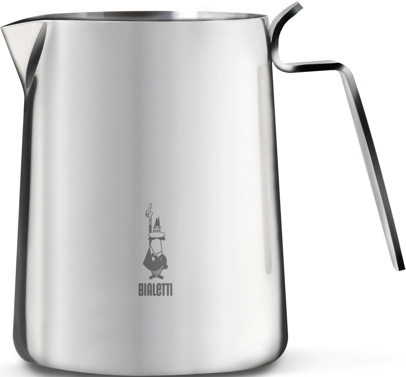 BIALETTI Milchkanne Bricco, 0,75 l, Edelstahl 18/10, zum Erwärmen, Kochen und Aufschäumen von BIALETTI