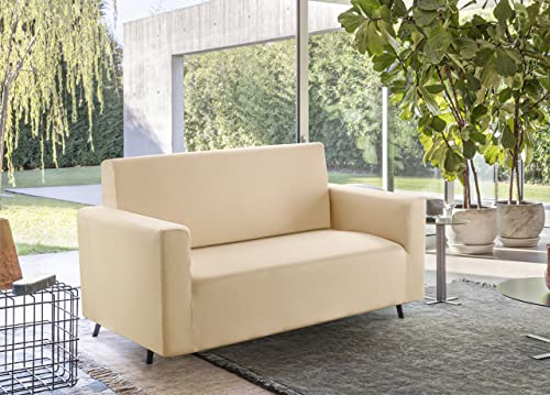 Biancheriaweb Schlafsofabezug für warme und Tiefe Schläfer mit Farbprodukten, Sofaüberwurf 2 Sitze cremeweiß Biancheriaweb Schlafsofabezug für warme und Tiefe Schläfer mit Farbprodukten, Sofaüberwurf 2 Sitze cremeweiß von BIANCHERIAWEB