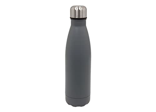 BIANCHERIAWEB Thermische Trinkflasche 500ml Wasserflasche Thermosflasche Kaffee Und Heiße Getränke Stahl Einfarbig Doppelschicht Trinkflasche Blei von BIANCHERIAWEB
