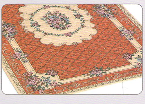 BIANCHERIAWEB Velours-Teppich, rutschfest, Modell Bouquet by Suardi von BIANCHERIAWEB