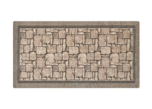 Web Sonni WARMEN UND PROFONDI MIT Farben Professional COLOMBI Antirutschmatte Küchenteppich Modell Wall Farbe Taupe 55 x 115 Taupe von BIANCHERIAWEB