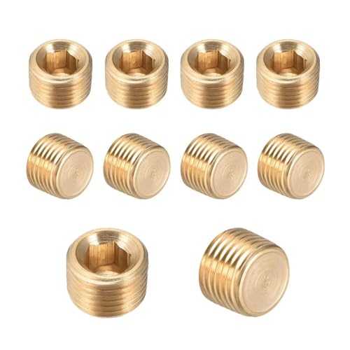 10 PCS 1/16 1/8 1/4 3/8 1/2 Male BSPT NPT Brass Hex BIANMTSW(BSPT,1/4") von BIANMTSW