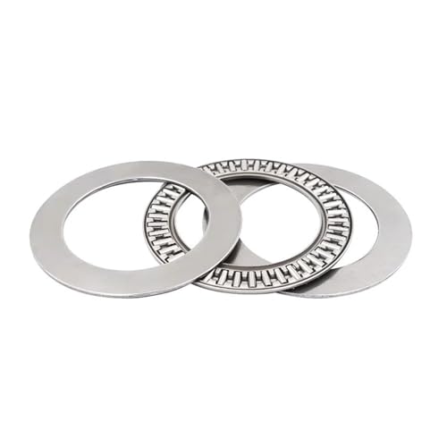 1Pcs Plane Thrust Needle Roller Bearing AXK0414 0515 0619 0821 1024 1226 1528 1730 2035 2542 3047 3552 4060 to 5070+2AS 2Washers BIANMTSW(AXK0821 8x21x4mm2PC) von BIANMTSW