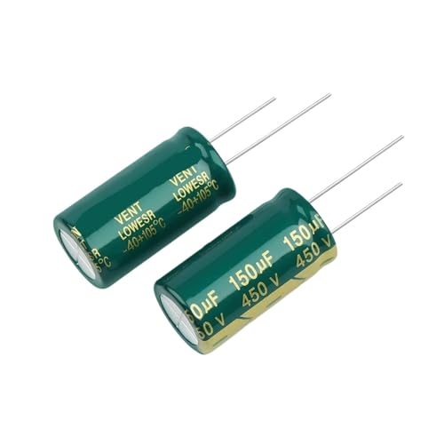 1er-Pack Aluminium elektrolytischer Kondensator niedrige Kondensatoren 6,3 V 10 V 16 V 25 V 35 V 50 V 63 V 100 V 400 V 450 V gemischte Kondensatoren zum Selbermachen BIANMTSW (35 V 330 UF 500 PCS) von BIANMTSW