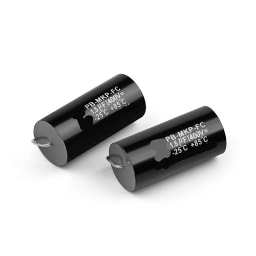 2 x Kondensotor HIFI Fever Elektrodeless Audio Metal Film 400 V 630 V 1.5UF 1.8UF 2.2UF 3.3UF 4.7UF BIANMTSW (400V1.8UF 16x30) von BIANMTSW