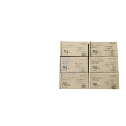 BIANMTSW 5PCS DSP2A-DC12V 6PIN 5A Relay von BIANMTSW