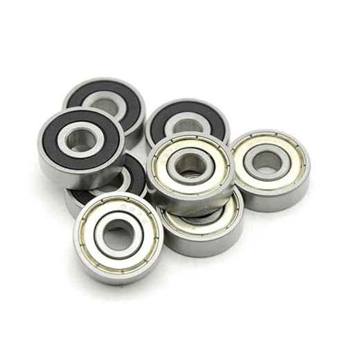 Deep Groove Ball Bearings 10pcs Bearing 603 604 605 606 607 608 609 623 624 625 626 627 628zz 2rs 608rs BIANMTSW(607zz 7x19x6mm) von BIANMTSW