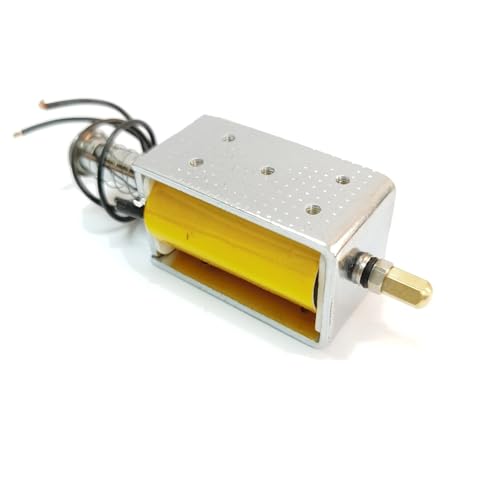 Electromagnet push-pull type 24V long stroke 34mm through DC DC12V AC AC220V BIANMTSW(DC24V) von BIANMTSW