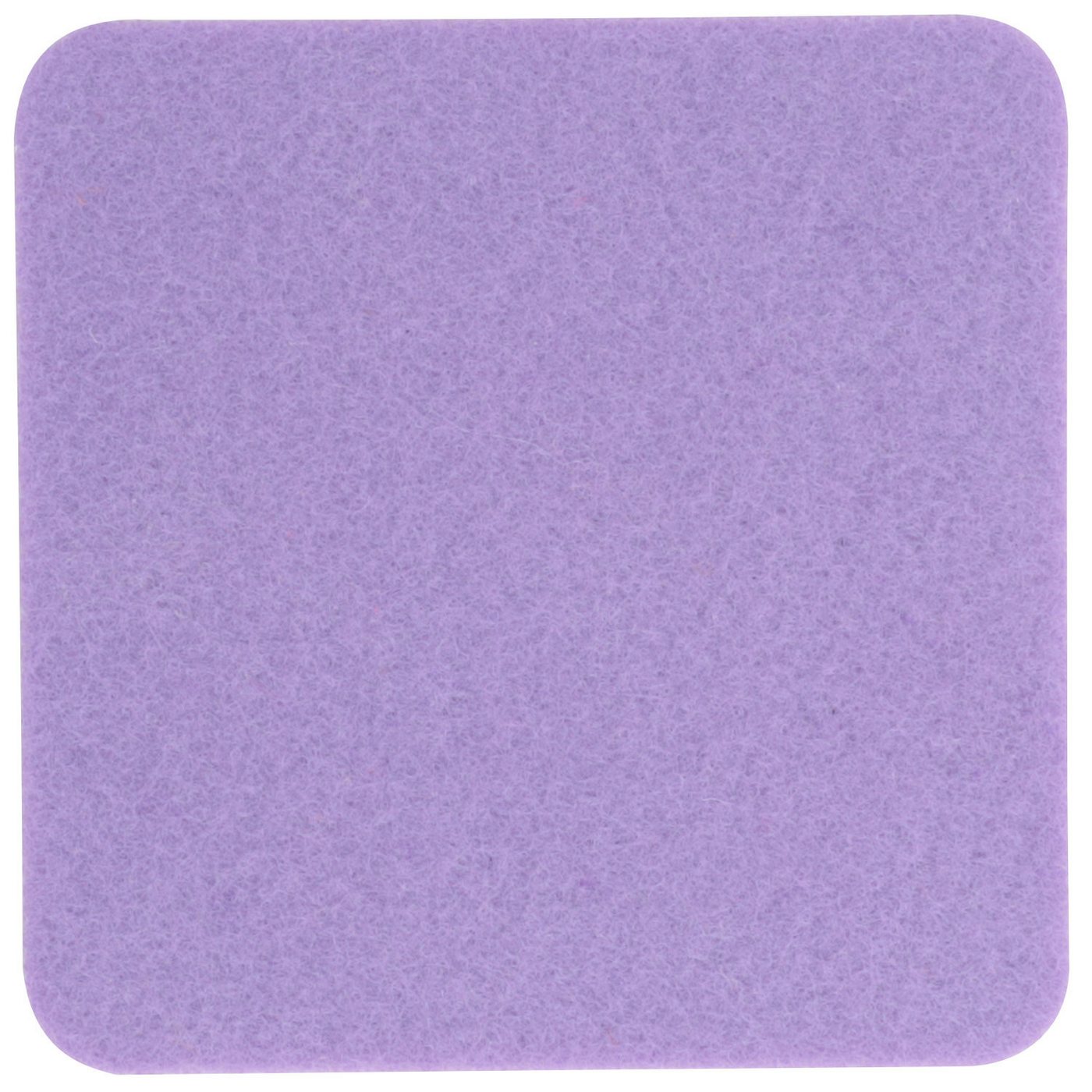 BIASTO Getränkeuntersetzer Eckiger Filz-Untersetzer, quadratisch 10x10cm, Lavendel, Zubehör für Gläser, Vasen, Tassen, Teller, Tische, Gläser, Weingläser, Cocktails, Flaschen, Schalen, Tischdeko, Blumentopf, Inhalt: jeweils 1 Stück, einfach Mix mischen und Wunschkombination bestellen. von BIASTO