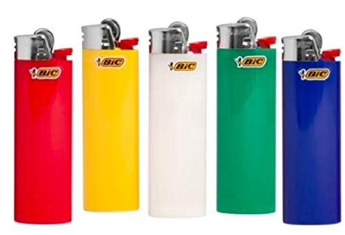 25 BIC Maxi J26 Feuerzeuge mit Kindersicherung farbig sortiert von BIC