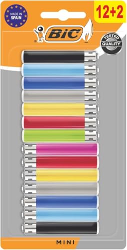 BIC 14er-Pack sortierte Mini-Feuerzeuge BIC 14er-Pack sortierte Mini-Feuerzeuge von BIC