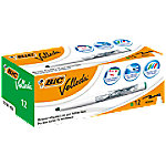 BIC 1741 Whiteboard-Marker Mittel Rundspitze Grün 12 Stück von BIC