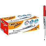 BIC Whiteboard-Marker 1741 Rundspitze 1.5 mm Rot 12 Stück von BIC