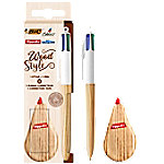 BIC 4 Colours Kugelschreiber-Set mit Tipp-Ex-Maus von BIC