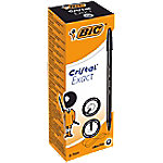 BIC Cristal Exact Kugelschreiber Schwarz Extra Fein 0.28 mm 20 Stück von BIC