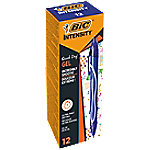 BIC Gel-ocity Quick Dry Gel Tintenroller Medium 0,3 mm Blau 12 Stück von BIC