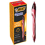 BIC Gel-ocity Quick Dry Gel Tintenroller Medium 0,4mm Rot 12 Stück von BIC