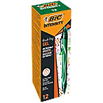 BIC Gel-ocity Quick Dry Tintenroller Grün Mittel 0.30 mm Nachfüllbar 12 Stück von BIC