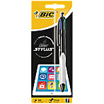 BIC 4 Colours Grip Pro Kugelschreiber Farbig sortiert Mittel 0.4 mm Nachfülbar von BIC