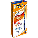 BIC Atlantis Soft Kugelschreiber Blau Mittel 0.4 mm Nachfüllbar 12 Stück von BIC