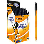 BIC Cristal Original Fine Kugelschreiber Schwarz Fein 0.3 mm 50 Stück von BIC