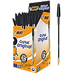 BIC Cristal Original Kugelschreiber Schwarz Mittel 0.4 mm 50 Stück von BIC