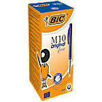 BIC Kugelschreiber M10 0.3 mm Blau 50 Stück von BIC