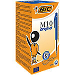 BIC M10 Original M10 Kugelschreiber Blau Mittel 0.5 mm 50 Stück von BIC