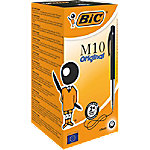 BIC M10 Original M10 Kugelschreiber Schwarz Mittel 0.5 mm 50 Stück von BIC